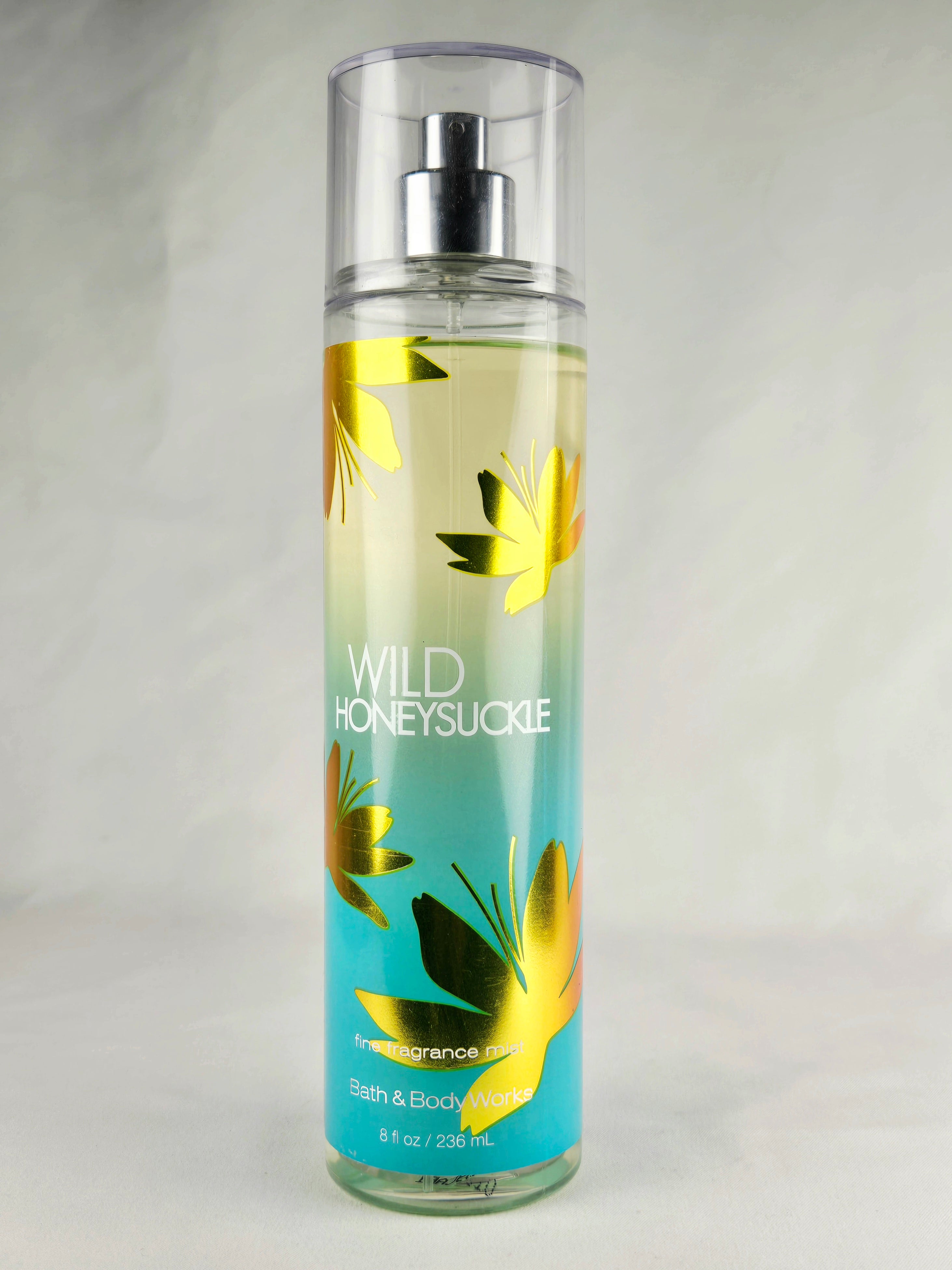 Bath & Body Works Wild Honeysuckle Fine Fragrance Mist 8 oz / 236 mL Floral Honeysuckle Body Spray