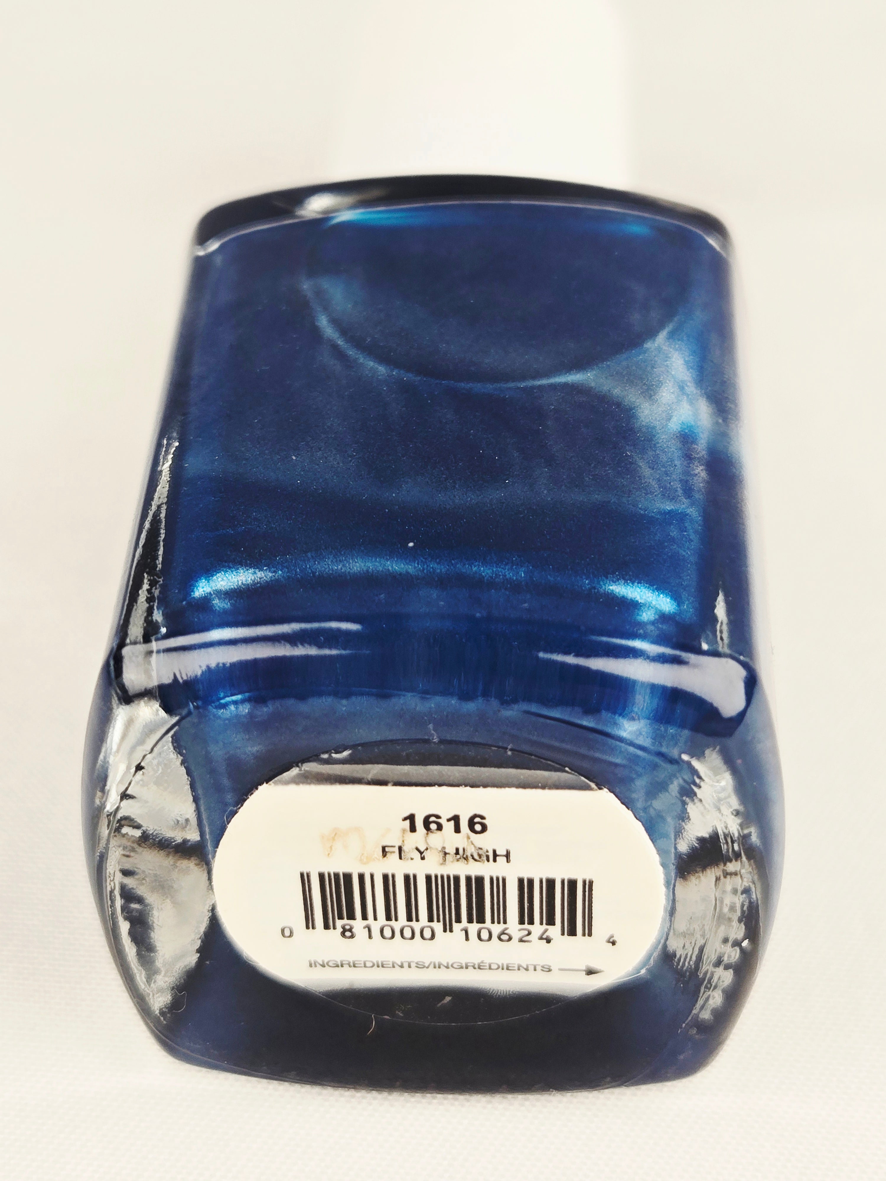 Pure Ice “Fly High” 1616 Limited Edition Metallic Cobalt Blue Nail Polish – Discontinued Shimmer Lacquer Made in USA