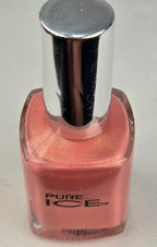 Pure Ice Twinkle Nail Polish – Shimmering Peach Coral Pearl Polish 0.5 oz Discontinued