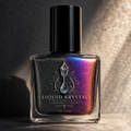 Electric Tempest | Gunmetal Multichrome Nail Polish | Blue Pink Purple Orange Shift | Indie Lacquer | Liquid Krystal Co. -NOT FOR SALE- Early 2027 Drop