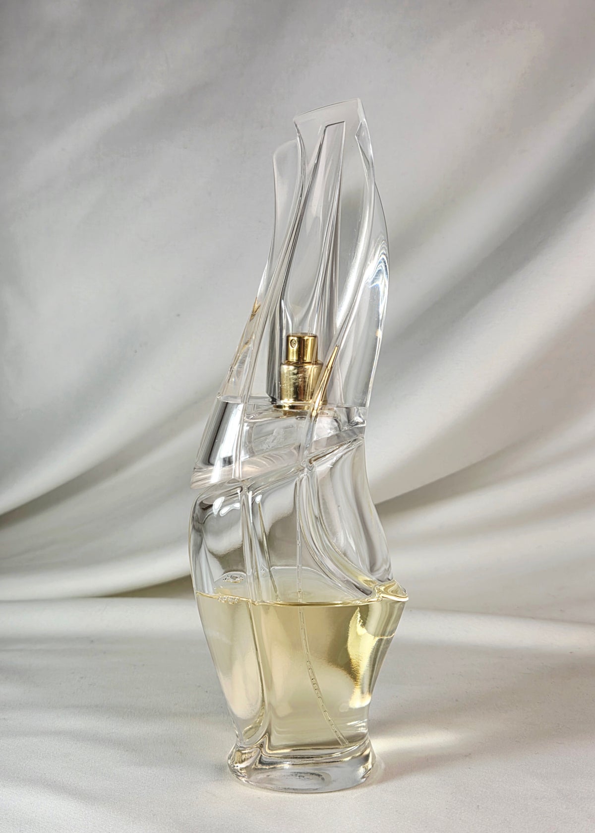 Donna Karan Cashmere Mist Eau de Parfum 3.4 oz / 100 mL Sculptural Bottle Older Formula