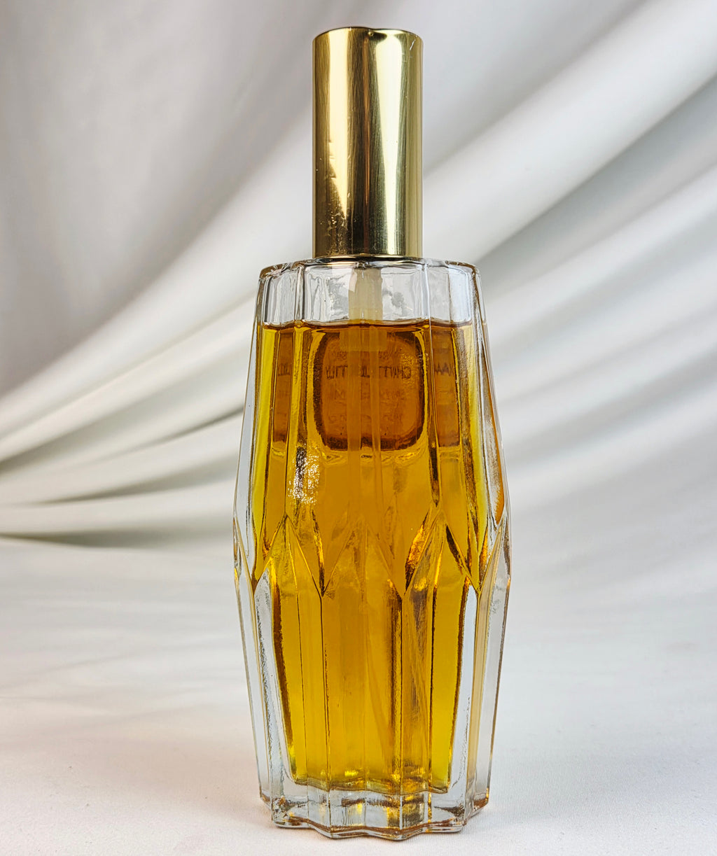 Houbigant Chantilly Spray Mist 3.5 oz Vintage Perfume Fragrance Faceted Glass Bottle