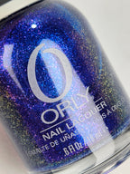 ORLY Lunar Eclipse Nail Lacquer Vintage Blue Purple Shimmer Nail Polish Collectible