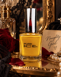Vintage Pure Ice Naughty Girl 304CP Mango Orange Gold Shimmer Nail Polish Discontinued