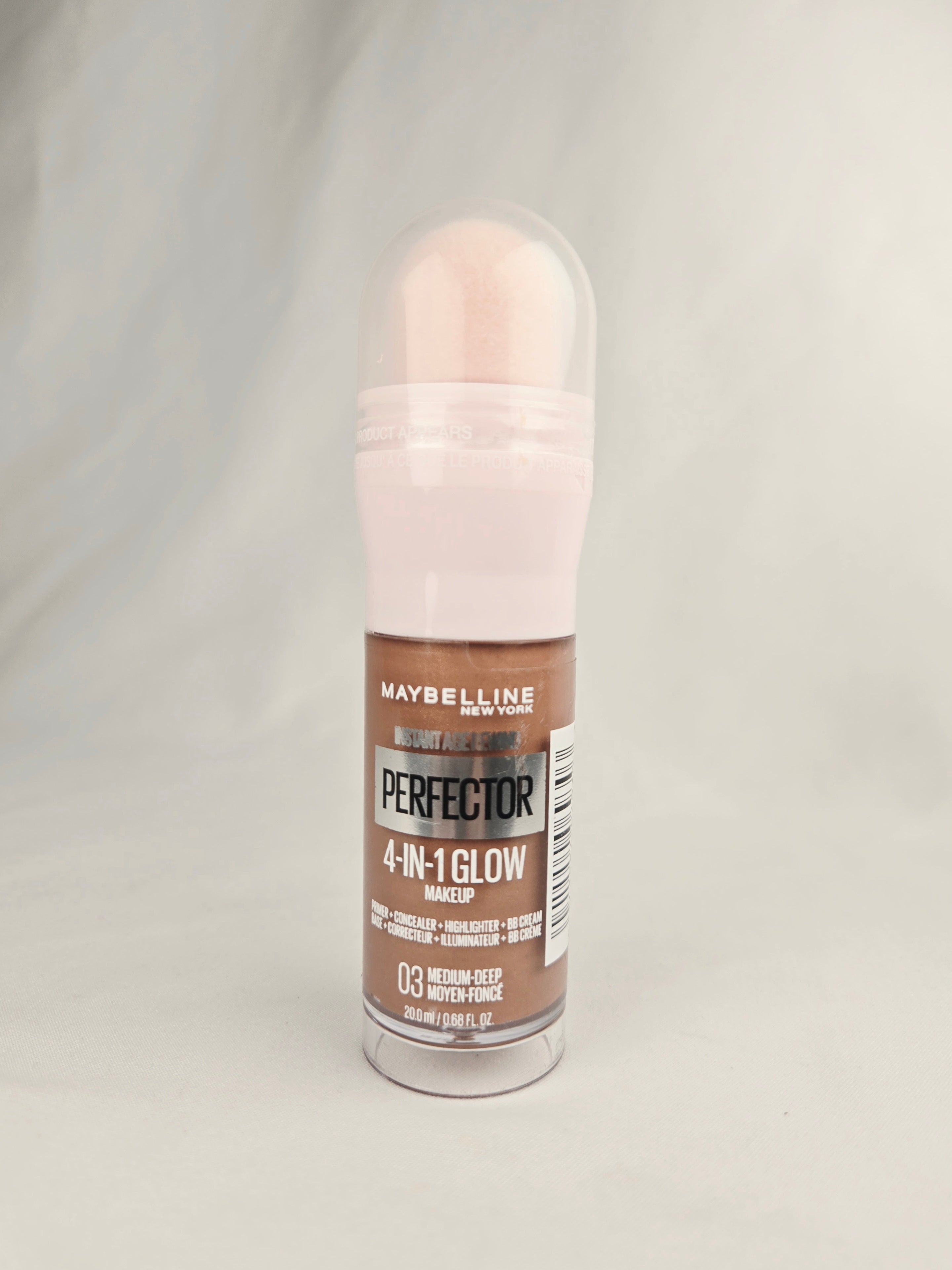 Maybelline Instant Age Rewind Perfector 4-In-1 Glow Makeup – Shade 03 Medium Deep (20 ml / 0.68 fl oz)