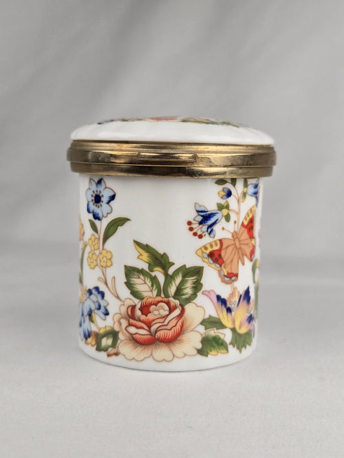 Aynsley “Cottage Garden” Fine Bone China Trinket Jar – Made in England