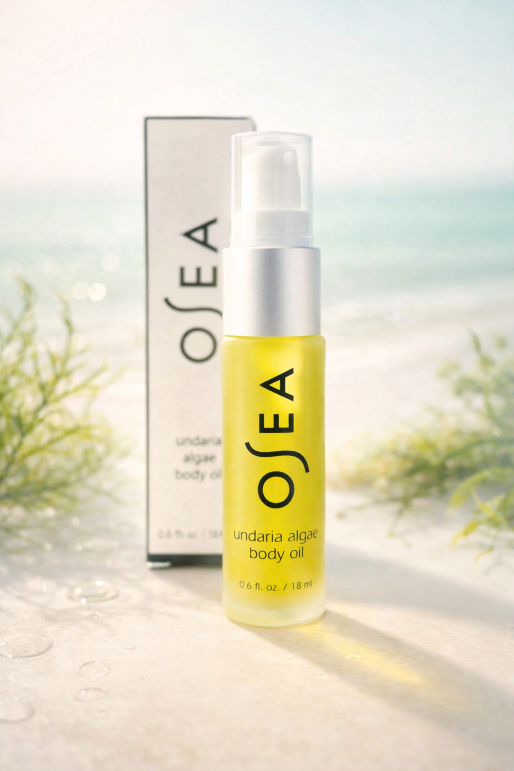 OSEA Undaria Algae Body Oil Travel Size 0.6 oz / 18 ml Hydrating Seaweed Body Oil