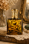 Petite Luxury for Your Fragrance Collection
La-Tee-Da Mini Collection Tortoise Glass Catalytic Fragrance Lamp Gold Crown Decor