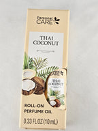 Thai Coconut Roll-On Perfume Oil 0.33 oz 10 ml Personal Care Fragrance Travel Size Coconut Scent Near Full
