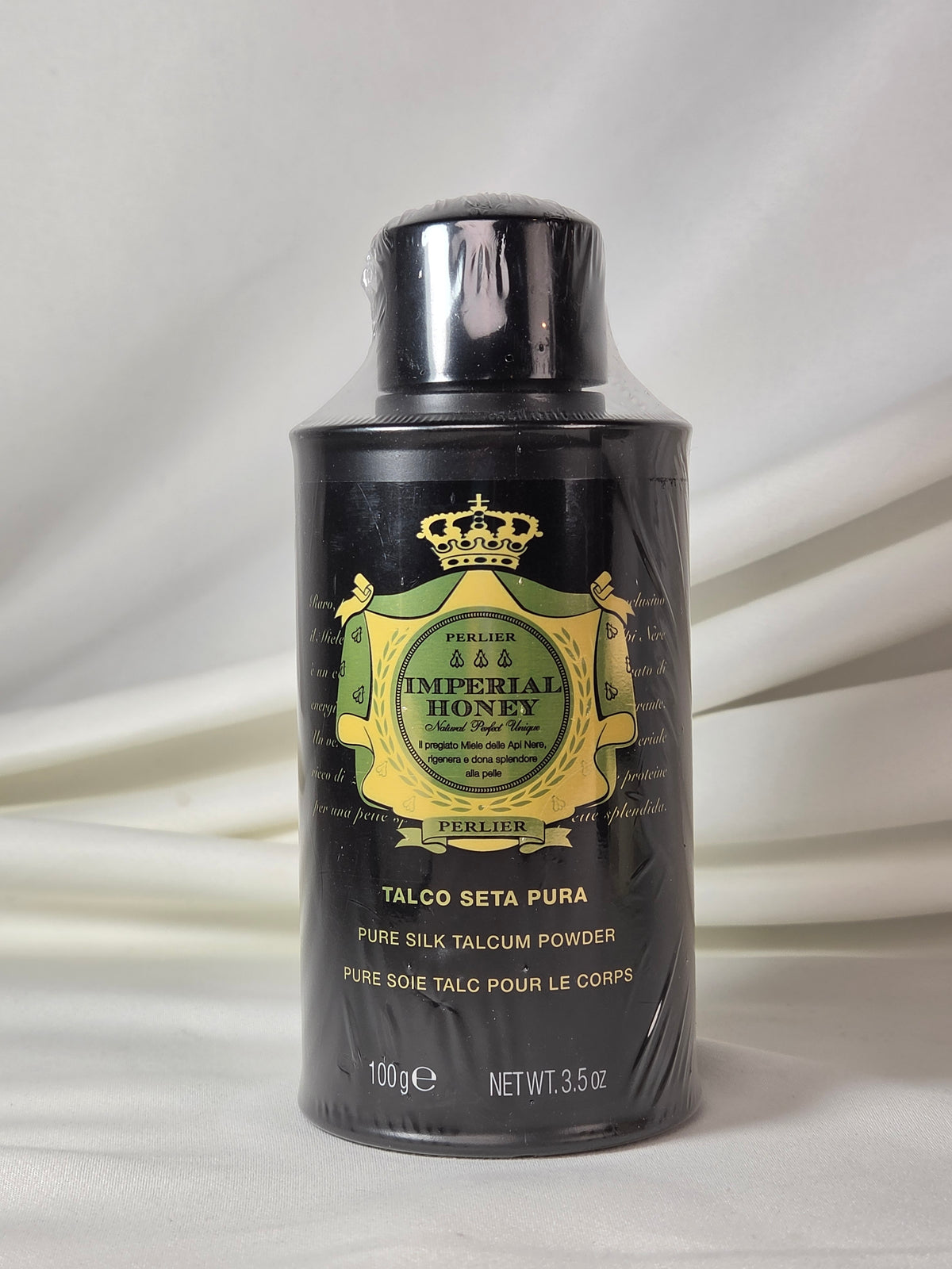 Perlier Imperial Honey 3-Piece Bath & Body Gift Set – Body Cream Talc Bath Cream