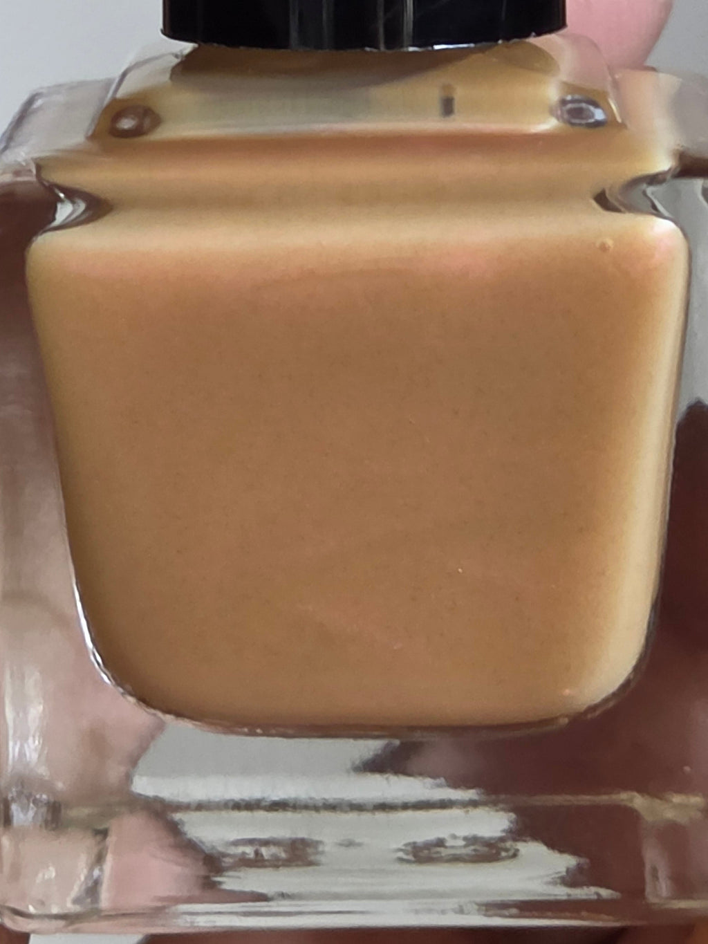 Arachide Jellification - Purple Red Shimmer Peanut Butter Tan Nail Polish | Liquid Krystal Co Handmade Indie Lacquer