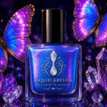 Morphodianite | Electric Blue & Violet Shimmer Nail Polish | Liquid Krystal Co.- NOT FOR SALE- Early 2027 Drop