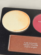 Revlon Vintage PowderCreme Blush Rose & Pure Radiance Pressed Powder Palette Original Sunglow Face Palette