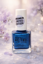 Pure Ice “Fly High” 1616 Limited Edition Metallic Cobalt Blue Nail Polish – Discontinued Shimmer Lacquer Made in USA
