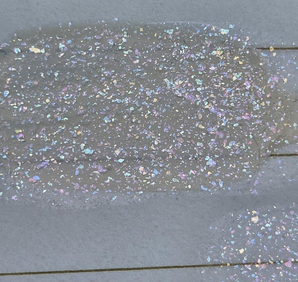 Prismafracture - Rainbow Iridescent Flake Glitter Topper Nail Polish- Liquid Krystal Co Handmade Indie Lacquer