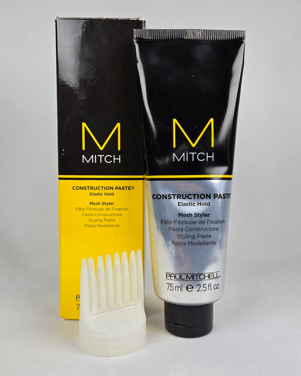 Paul Mitchell MITCH Construction Paste | Elastic Hold Mesh Styler | 2.5 oz | New in Box