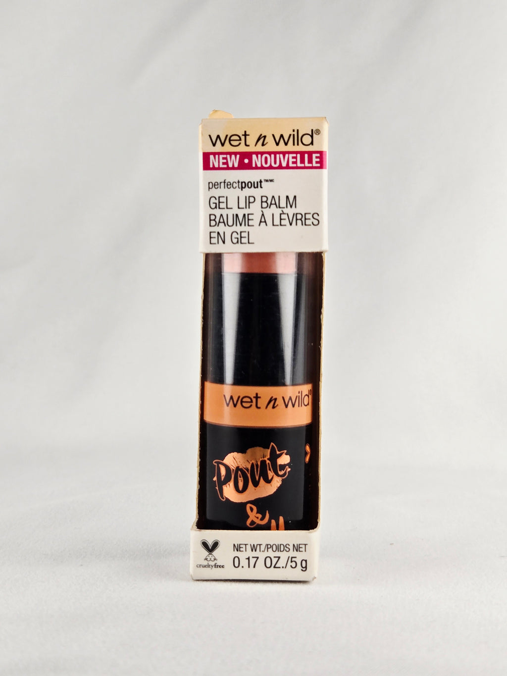 Wet n Wild Perfectpout Gel Lip Balm – “Tell” Shade (0.17 oz / 5g)– New in Box