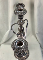 1847 Rogers Bros Silverplate 3-Arm Candelabra – Ornate Vintage Table Centerpiece