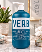 VERB Hydrate Shampoo 32 oz 946 mL Jumbo Size Moisturizing Shampoo for Dry Frizzy Hair