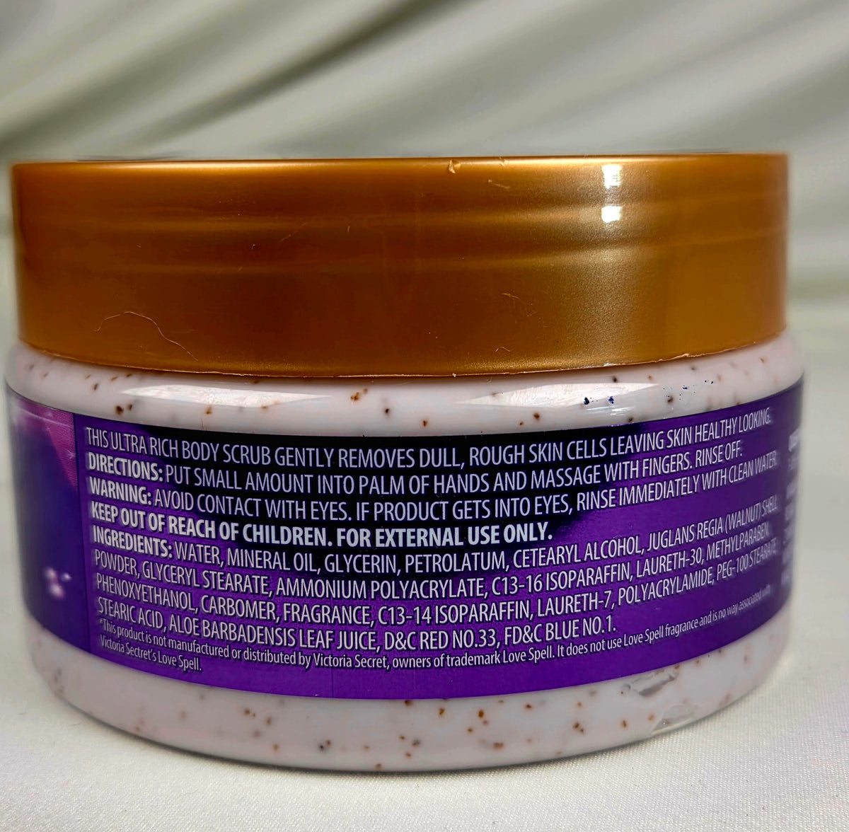 Spa Luxury Love Struck Body Scrub 8 oz – Love Spell Inspired Exfoliating Body Scrub