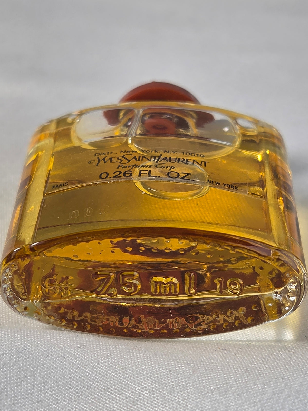 Vintage Yves Saint Laurent Opium Mini Perfume 7.5 mL 0.26 fl oz Miniature Bottle