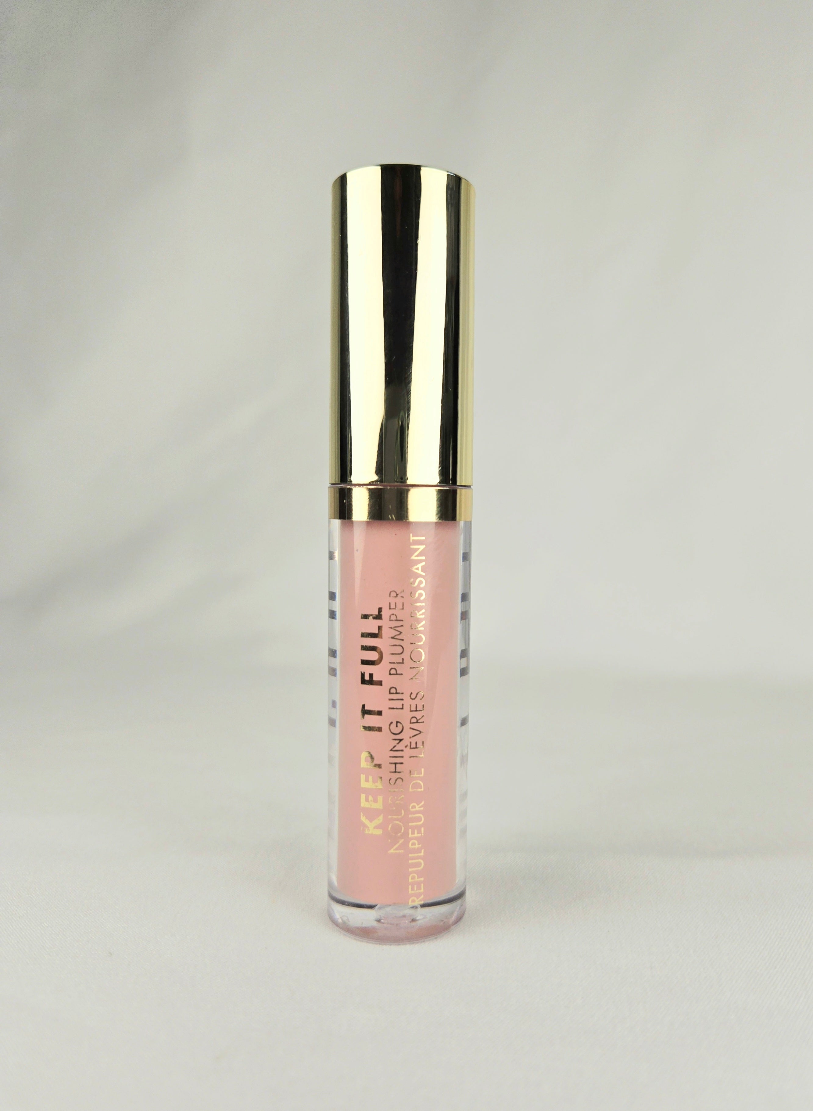 Milani Keep It Full Nourishing Lip Plumper Gloss 08 Soft Rose Hydrating Shine Lip Gloss