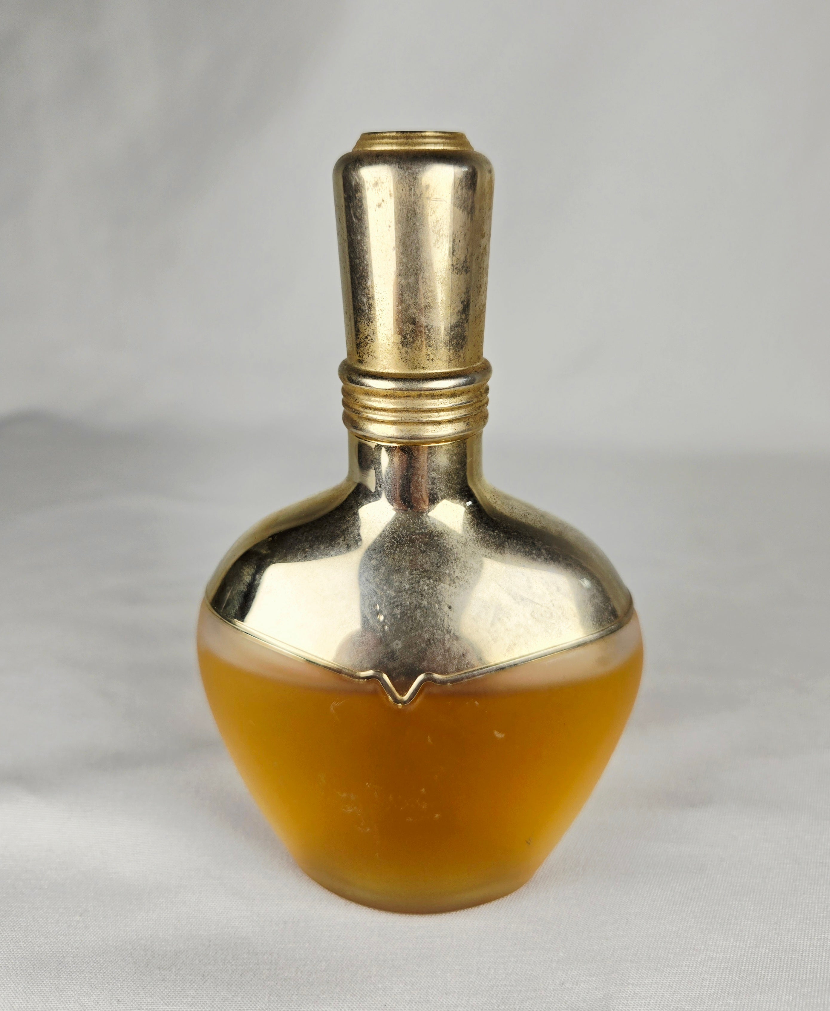 Vintage Mary Kay Acapella Eau de Toilette 1.9 oz 56ml Frosted Glass Gold Cap Perfume Rare