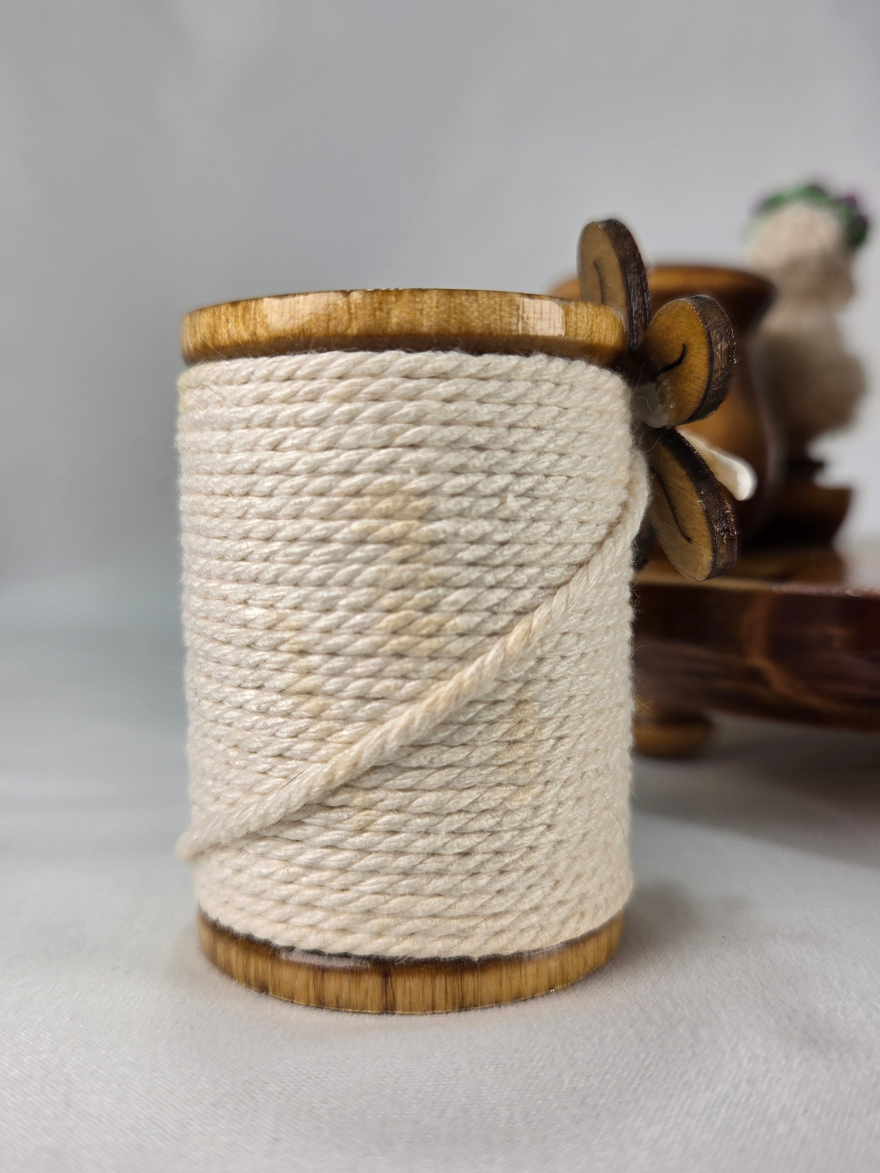 Just Wood Sheep Organizer Caddy Rotating Needlework Station