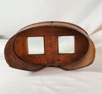 Antique Wooden Stereoscope Viewer Handheld Photo Card Viewer Vintage Optical Collectible