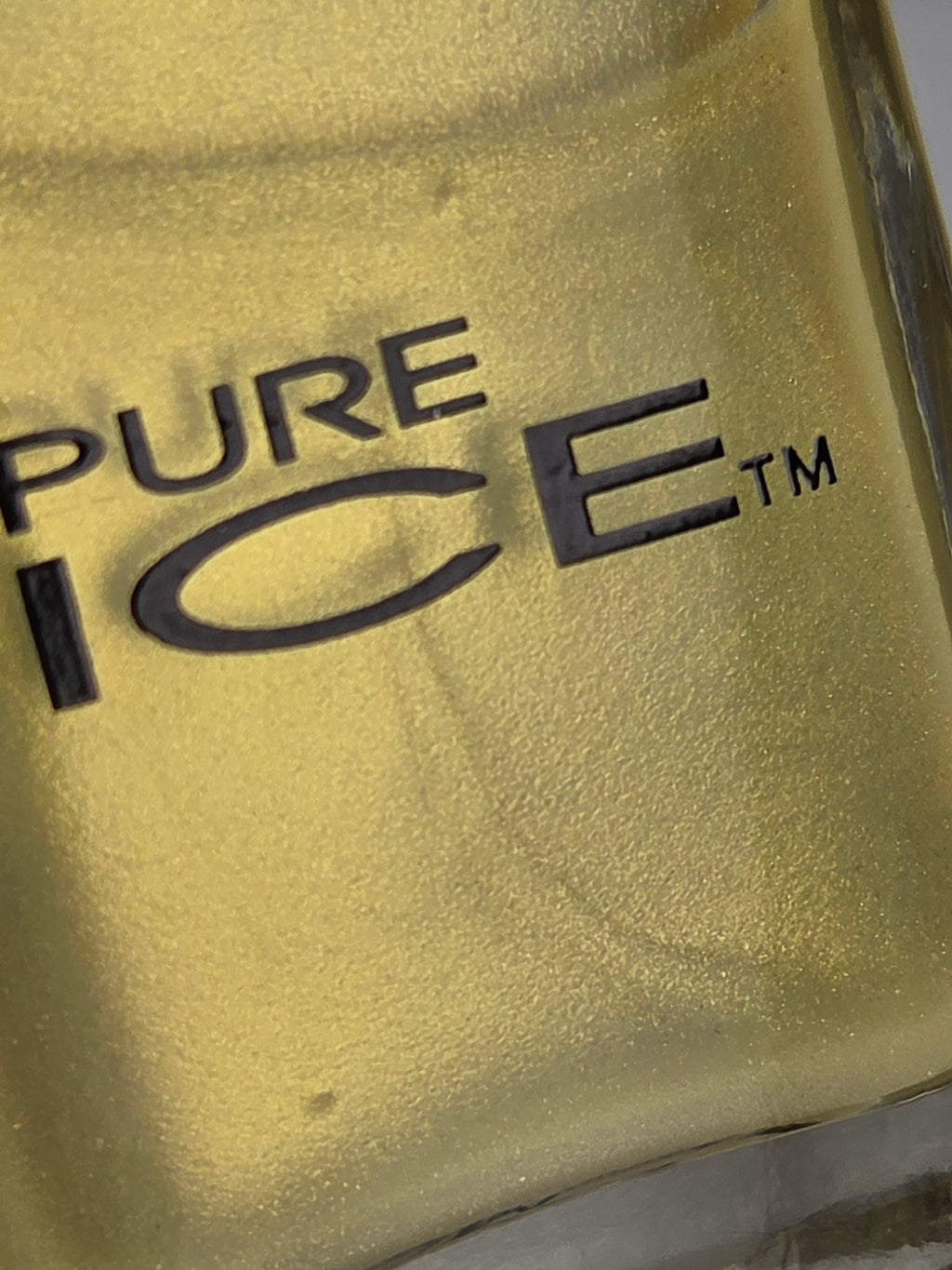 Pure Ice Excuse Me Yellow Shimmer Nail Polish 0.5 oz | Y2K Vintage Pearl Finish